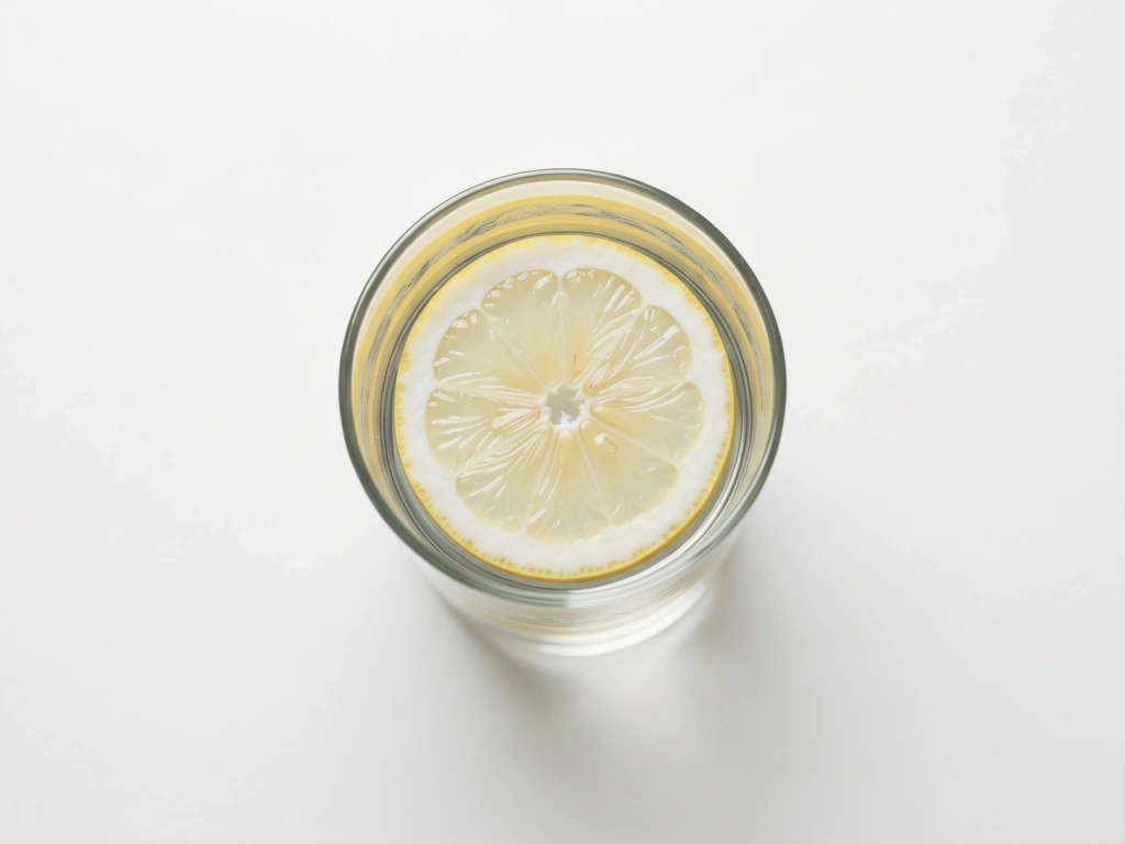 Styl życia - woda z cytryną